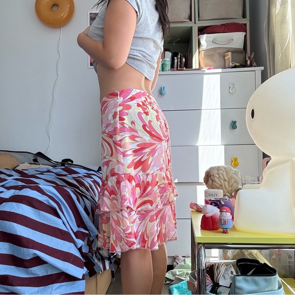 New York Company Midi Skirt size 6 sweetheart - Picture 3 of 8